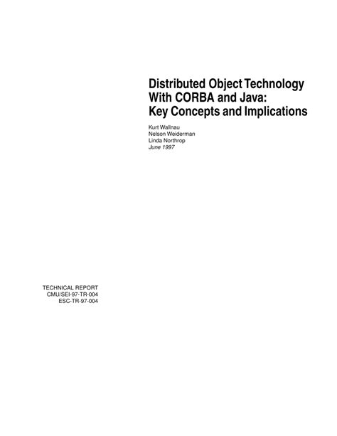 Image result for Distributed Object Technologies in Java