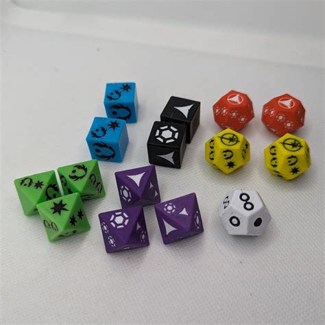 Star Wars RPG Dice Set - Edge of the Empire, Age of Rebellion, Force ...