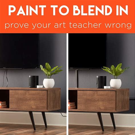 Buy ECHOGEAR On-Wall Cable Raceway Kit in Black for Hiding Up to 4 ...