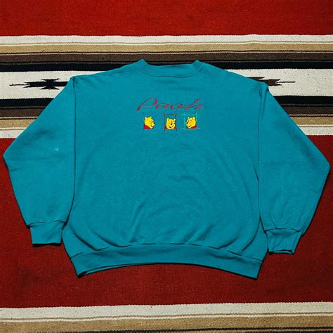 90s USA製 " Winnie the POOH " Character Sweat size XL | DESERTSNOW