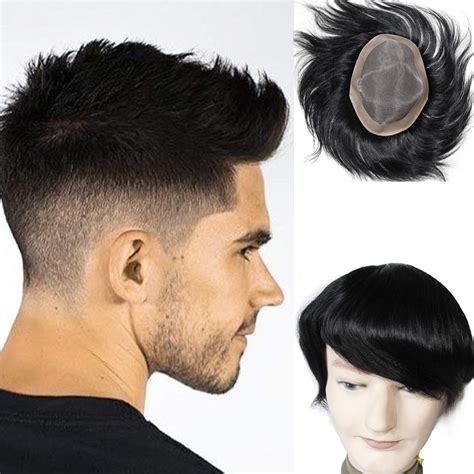 EUPHORIA® 10x8 Original PREMIUM MONO Hair Patch for Men 100% Natural ...