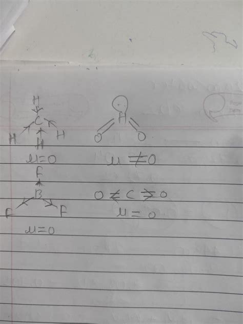 How to find a molecular is possessing dipole moment? - Brainly.in
