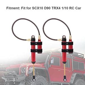 2pcs RC Shocks, RC Car Internal Spring Negative Pressure Shock Damper ...
