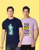 Buy Navypurple Tshirts for Men by WOOSTRO Online | Ajio.com