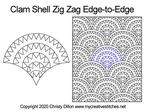 Image result for Clam Shell Quilting Pattern