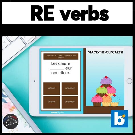 French RE verbs - Boom™ Cards