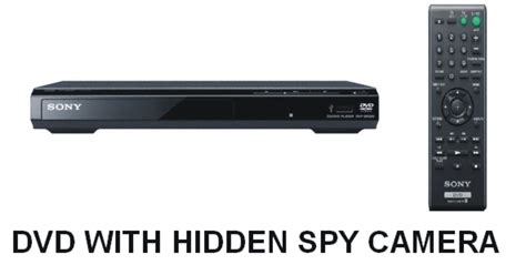 Hidden Spy Camera in Sony DVD Player in Delhi India