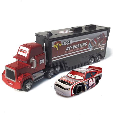 Disney Pixar Cars Lightning McQueen Mack Truck with | Ubuy India