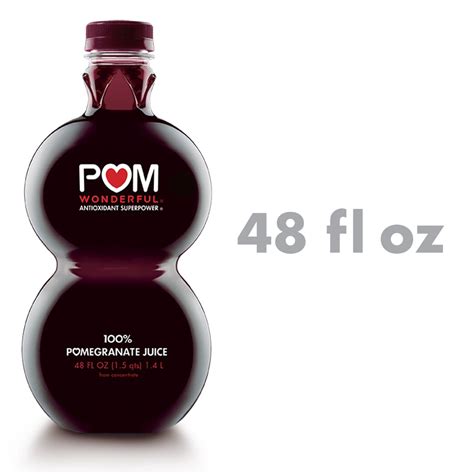 Pom Wonderful 100% Pomegranate Juice, 48 Fl Oz - Walmart.com