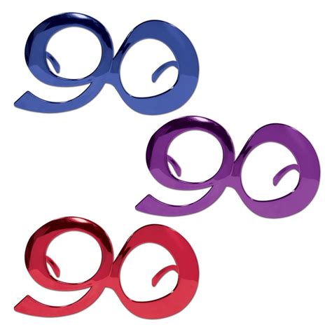 6 Pack Bulk 90th Birthday Party Fanci-Frame Glasses | Michaels