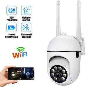 AVOIHS Auto Tracking WiFi CCTV 360° PTZ Camera Full HD Alarm ...