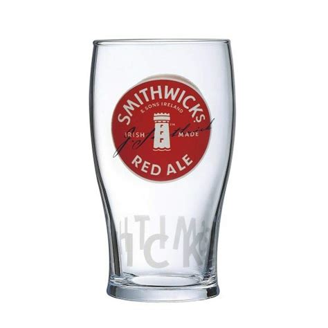 Buy Smithwick's Irish Red Ale Signature Pub Glass Imperial 20oz Pint ...