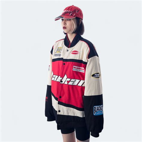 Black Air Motorsports Vintage Racing Jacket At VintageDrip – Vintage drip