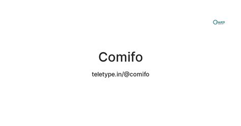 Comifo — Teletype