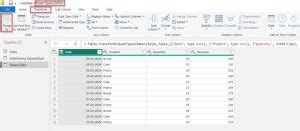 Image result for Power Query Create New Table