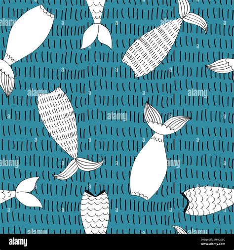 Image result for Vector Mermaid Pattern