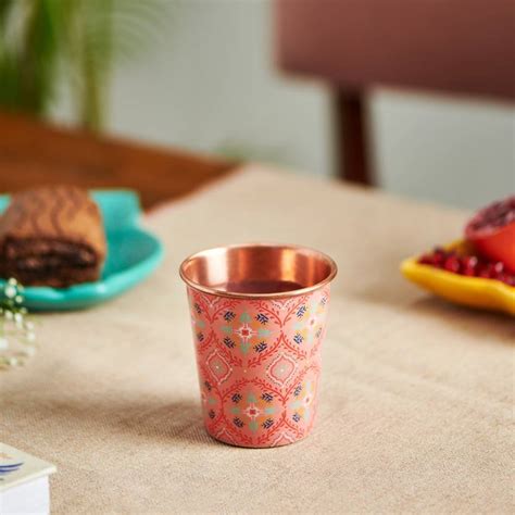chumbak Moroccan Tile Copper Tumbler Price in India - Buy chumbak ...