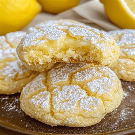 How to Make Lemon Gooey Butter Cookies Perfectly
