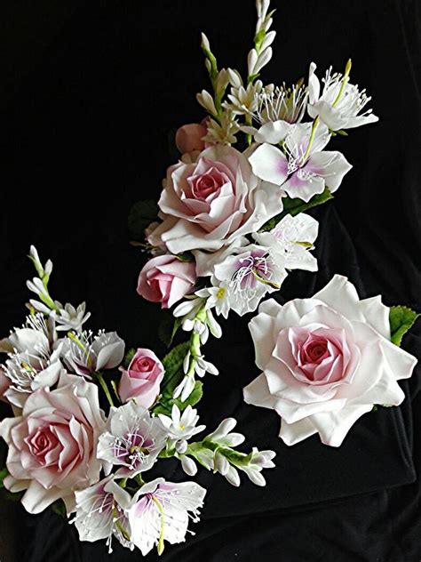 Image result for Gumpaste Flowers