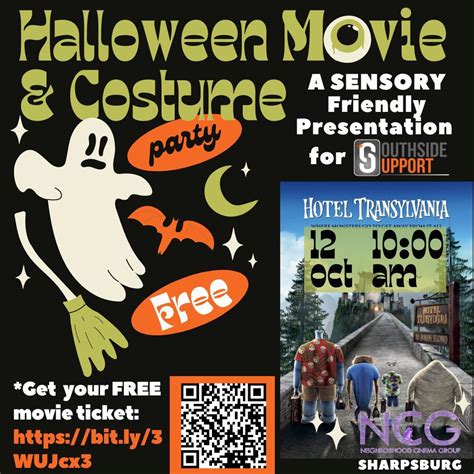 HALLOWEEN MOVIE & COSTUME PARTY! (For friends w/ sensory friendly needs ...