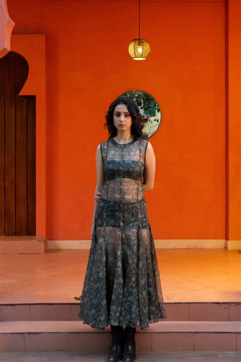 Siah Sheer Dress – Mago