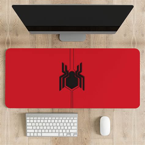 Spider Man Logo Art Desk Mat | Desk Pad | Mousepad – Lamron.co