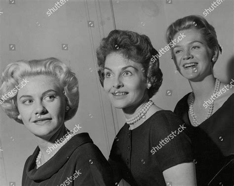 Susan Oakes Marilyn Grant Joan Barry Editorial Stock Photo - Stock ...