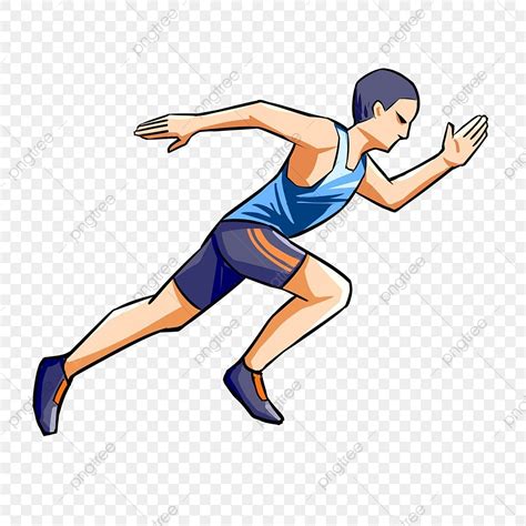 Track And Field Long Jump Clipart