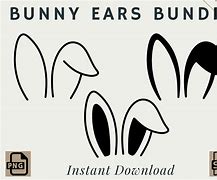Image result for Snuggle Bunny with Ears SVG
