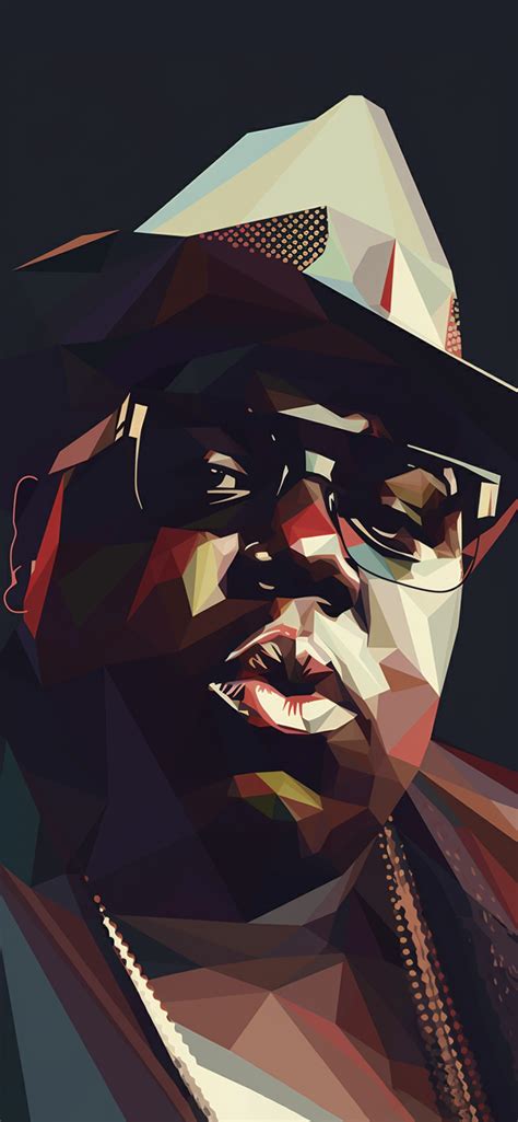 The Notorious B.I.G. Art Wallpapers - Rapper Wallpaper for iPhone