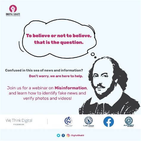 NCW Webinar on Misinformation | We Think Digital [Updated]