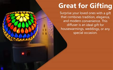 Lomozan Kapoor Dani Electrical Camphor Diffuser Glass With On/Off ...