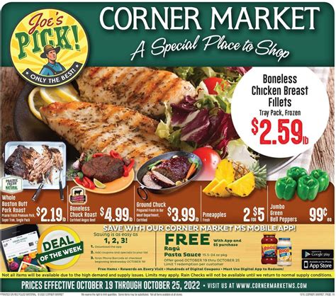 Corner Market Ad Circular - 10/19 - 10/25/2022 | Rabato