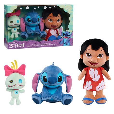 Disney Stitch Plush Stuffed Animal 3 Piece Set Lilo Stitch | Desertcart ...