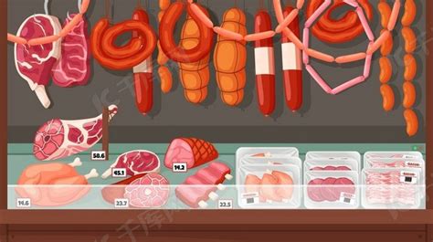 图片素材-肉店标志徽标-jpg格式-未来素材下载