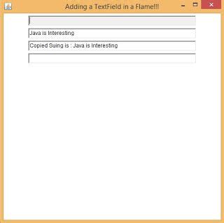 Image result for Java Application Text Field