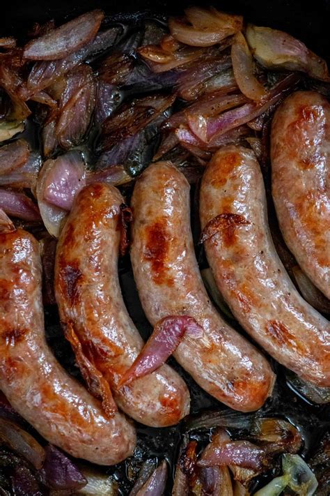 How to Cook Brats in the Oven (with Roasted Onions) : Jawns I Cooked