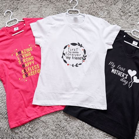 3 Brilliant Mother's Day T-Shirt Cricut Vinyl Ideas - Free Designs