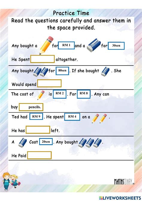 How to Solve Money Problems Math 的图像结果