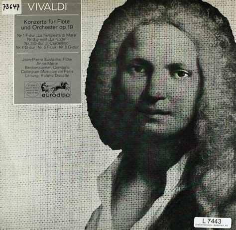 Roland Douatte. Collegium Musicum de Paris. Jean-Pierre Eustache. Anne ...