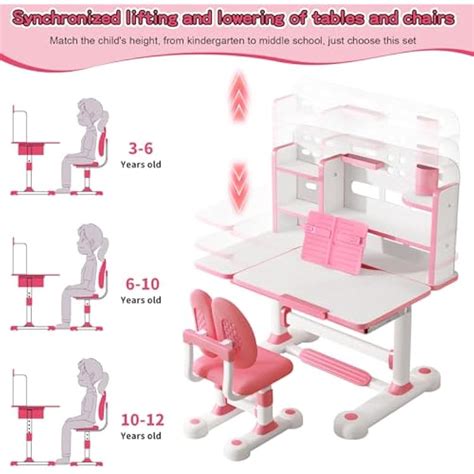Tinysiry Kids Adjustable Study Desk, Childrens Study Table India | Ubuy