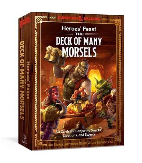 Heroes' Feast: The Deck of Many Morsels : 50 Cards for Conjuring Snacks ...