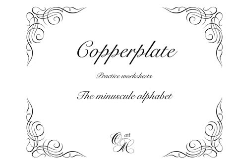 Image result for Copperplate Guide Sheet