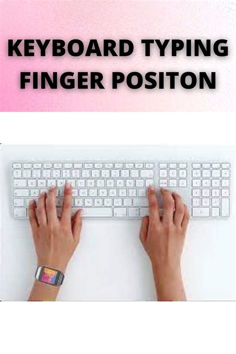 Image result for Typing Finger Position