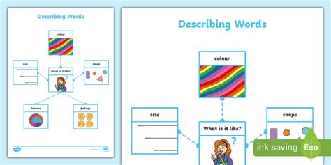 Describing Words Visual Support