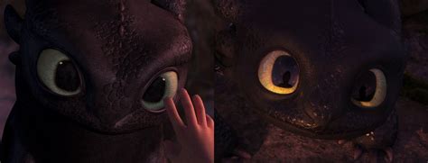 Image result for Toothless Hand Touch Scene