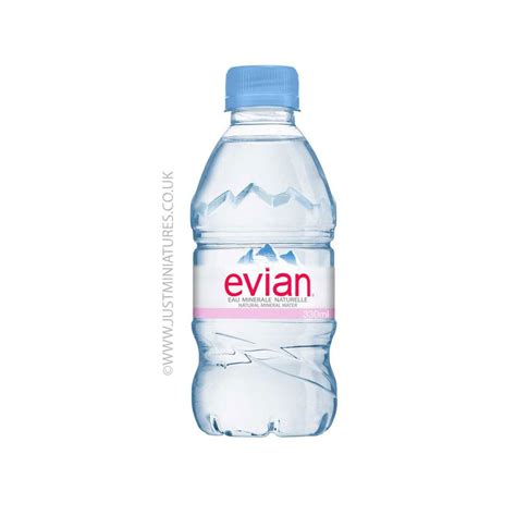 Evian 330ml Still Bottled Water - 24 Pack | Water bottle, Evian, Bottle ...