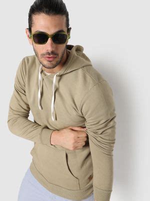 Buy Campus Sutra Men Full Sleeve Hooded Sweatshirt Online