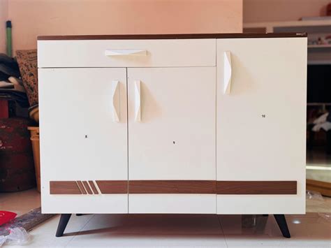 Kaspen Shoe Rack with Slotted 3 Doors — Bluewud