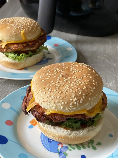 Air Fryer Frozen Turkey Burgers - Kitchen Gadgets Club